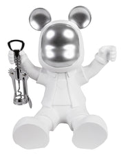 SEATED SCULPTURE W/WINE OPENER