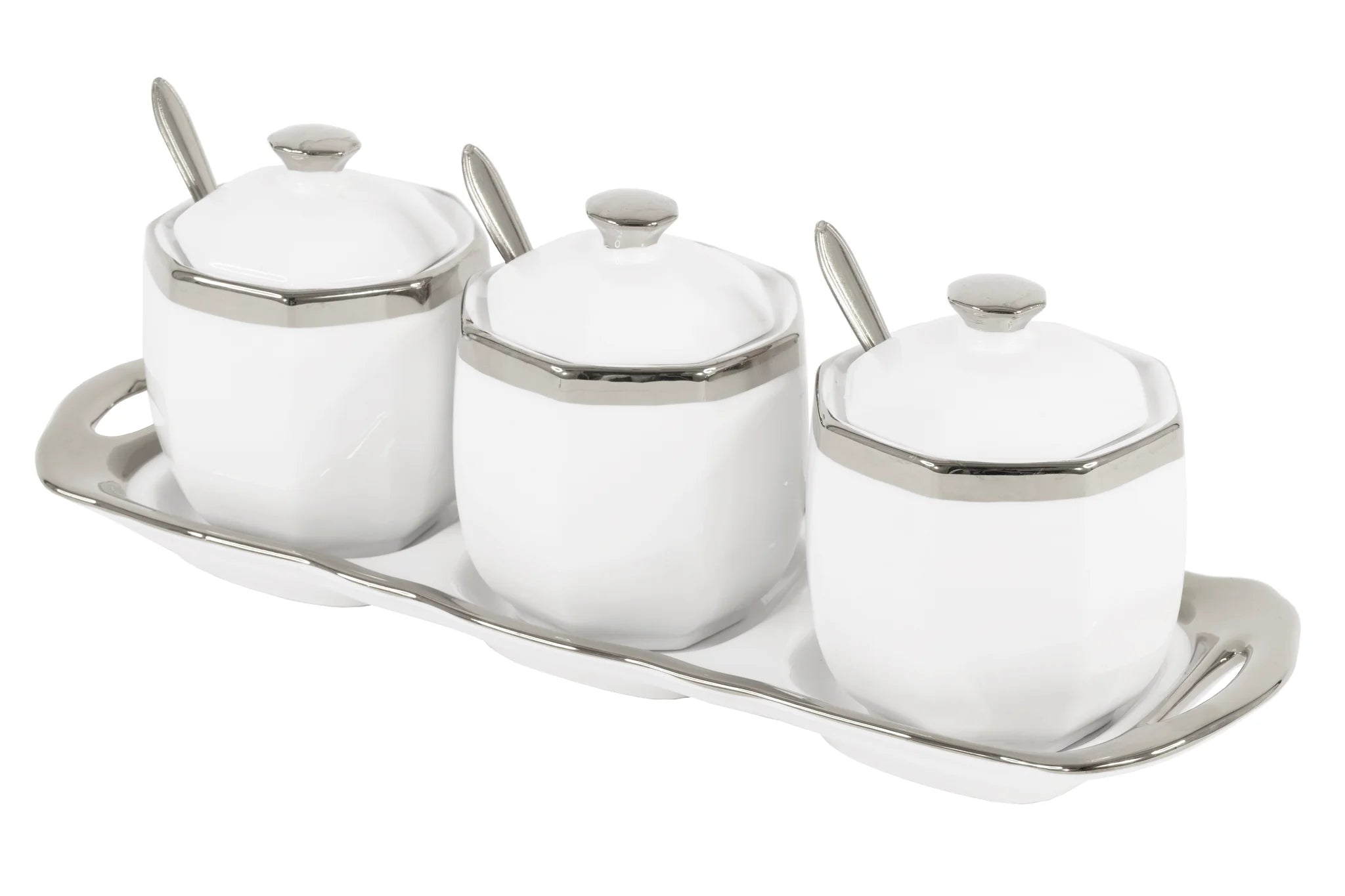 4PC CANISTER SET W/SPOONS