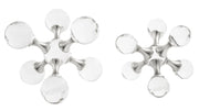 CRYSTAL JACK SET TABLE DECOR