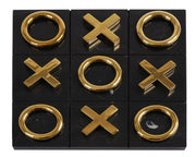 MARBLE TIC TAC TOE TABLETOP DECORATIVE GAME SET