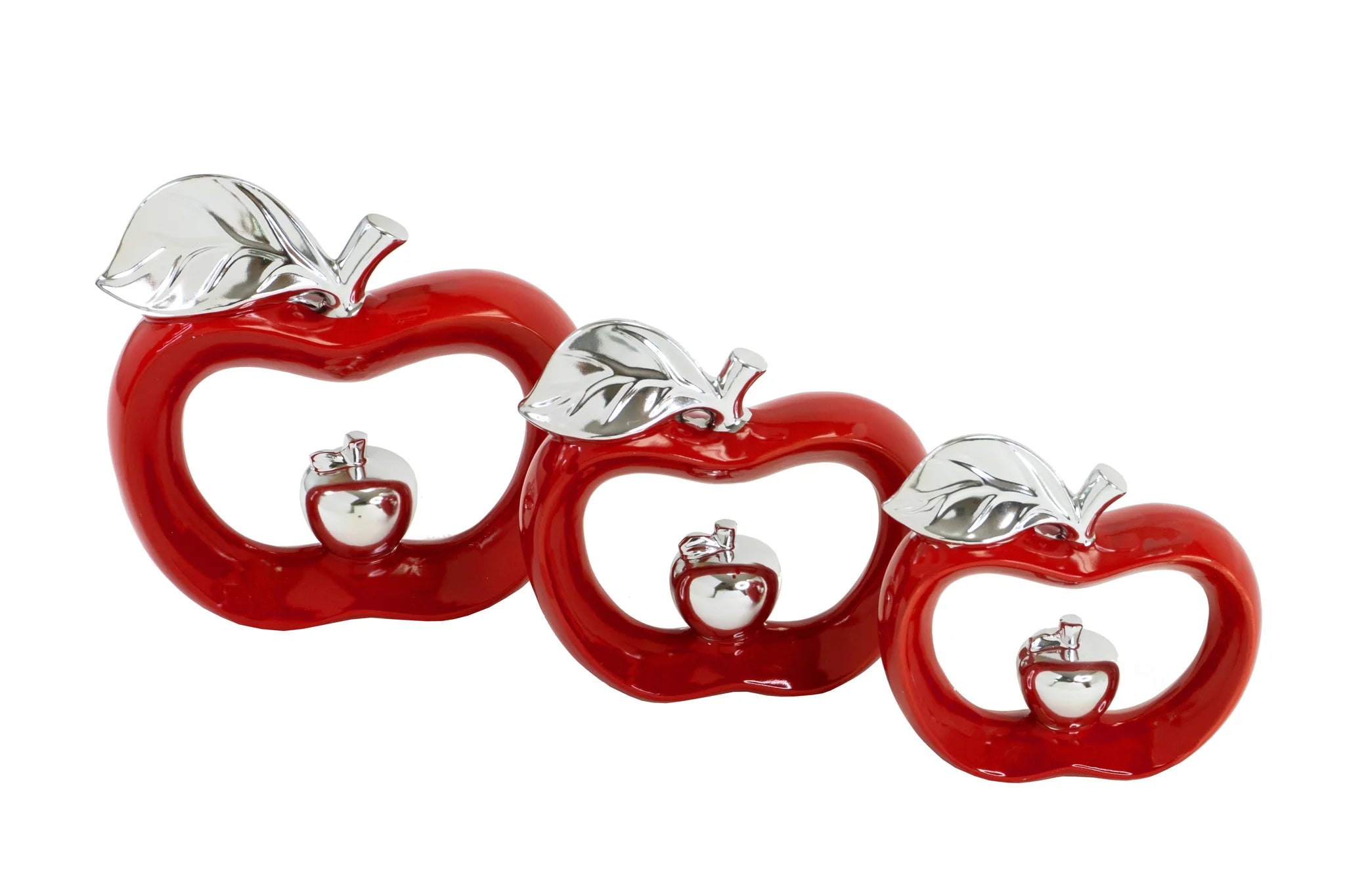 3PC APPLE SET KITCHEN DECOR