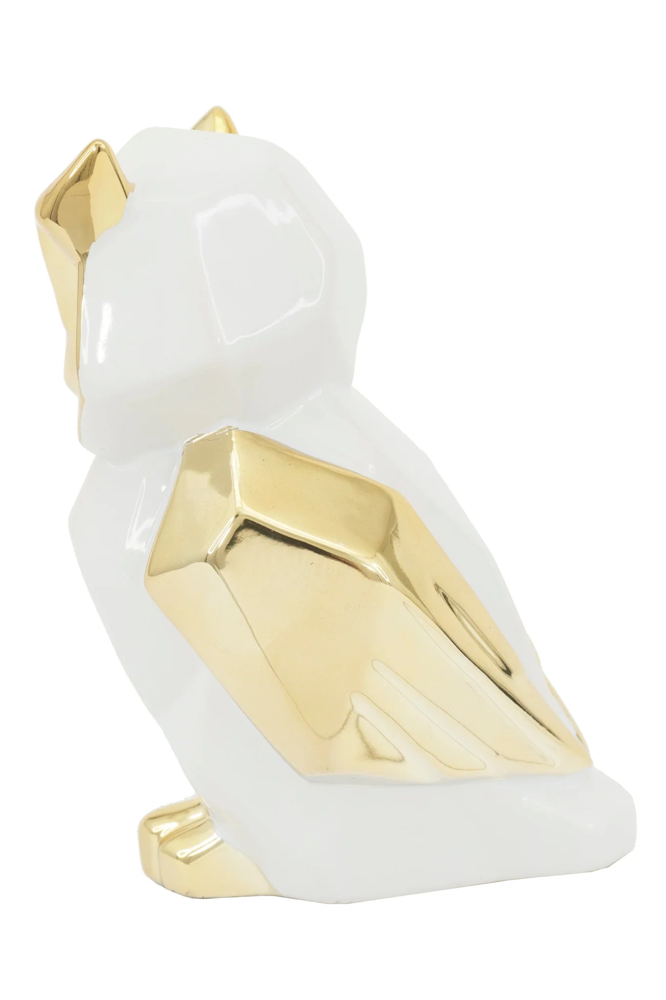 OWL FIGURE SCULPTURE.
