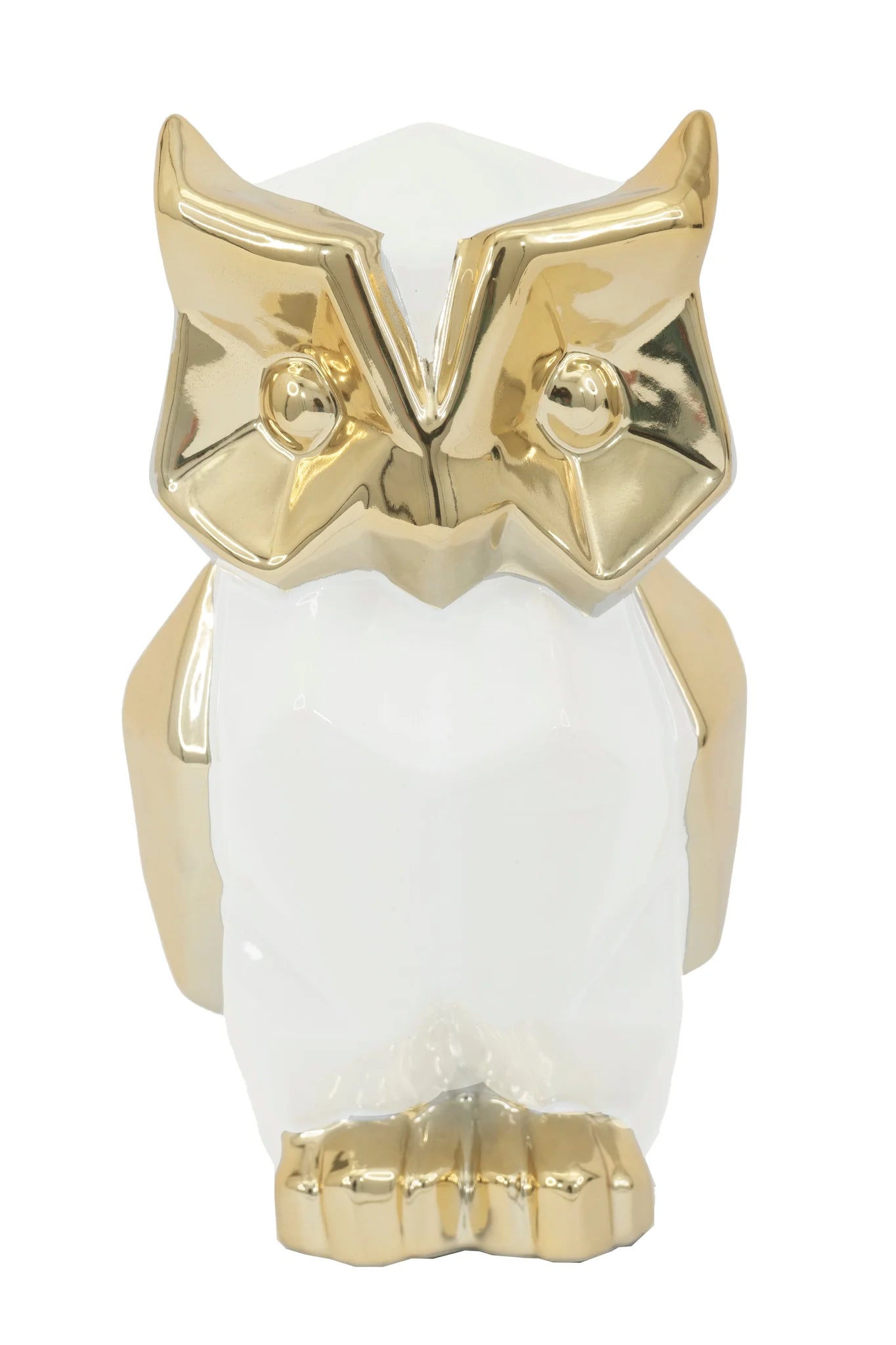 OWL FIGURE SCULPTURE.