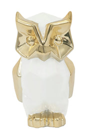 OWL FIGURE SCULPTURE.