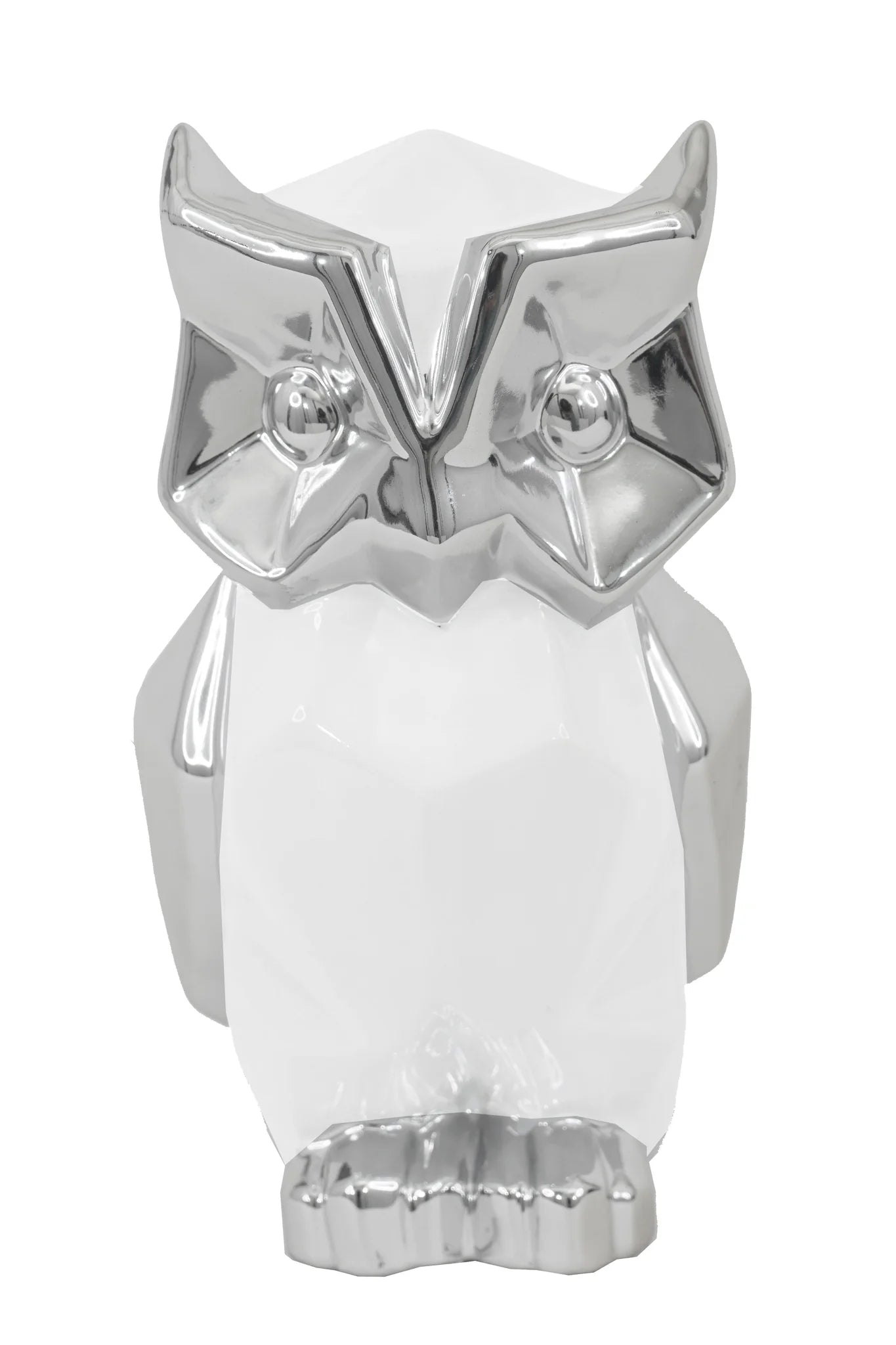 OWL FIGURE SCULPTURE.