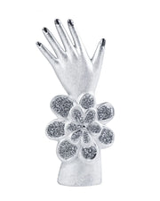 DIAMOND HAND SCULPTURE.