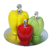 4PC BELL PEPPERS KITCHEN DECOR
