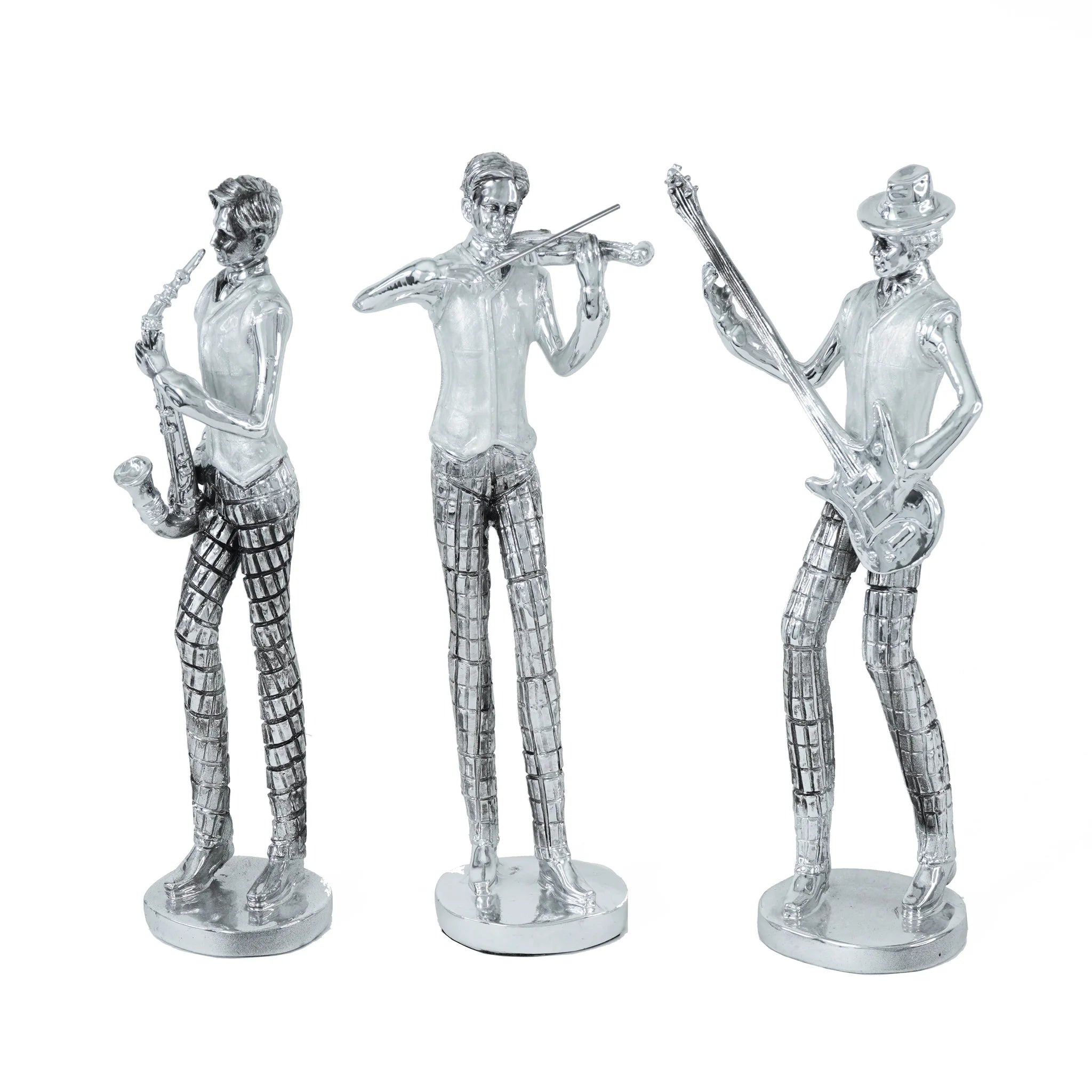 STANDING MUSICIAN SCULPTURE