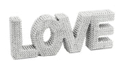 STUDDED LOVE TABLETOP SCULPTURE