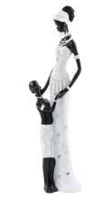 AFRICAN WOMEN W/ CHILDREN SCULPTURES