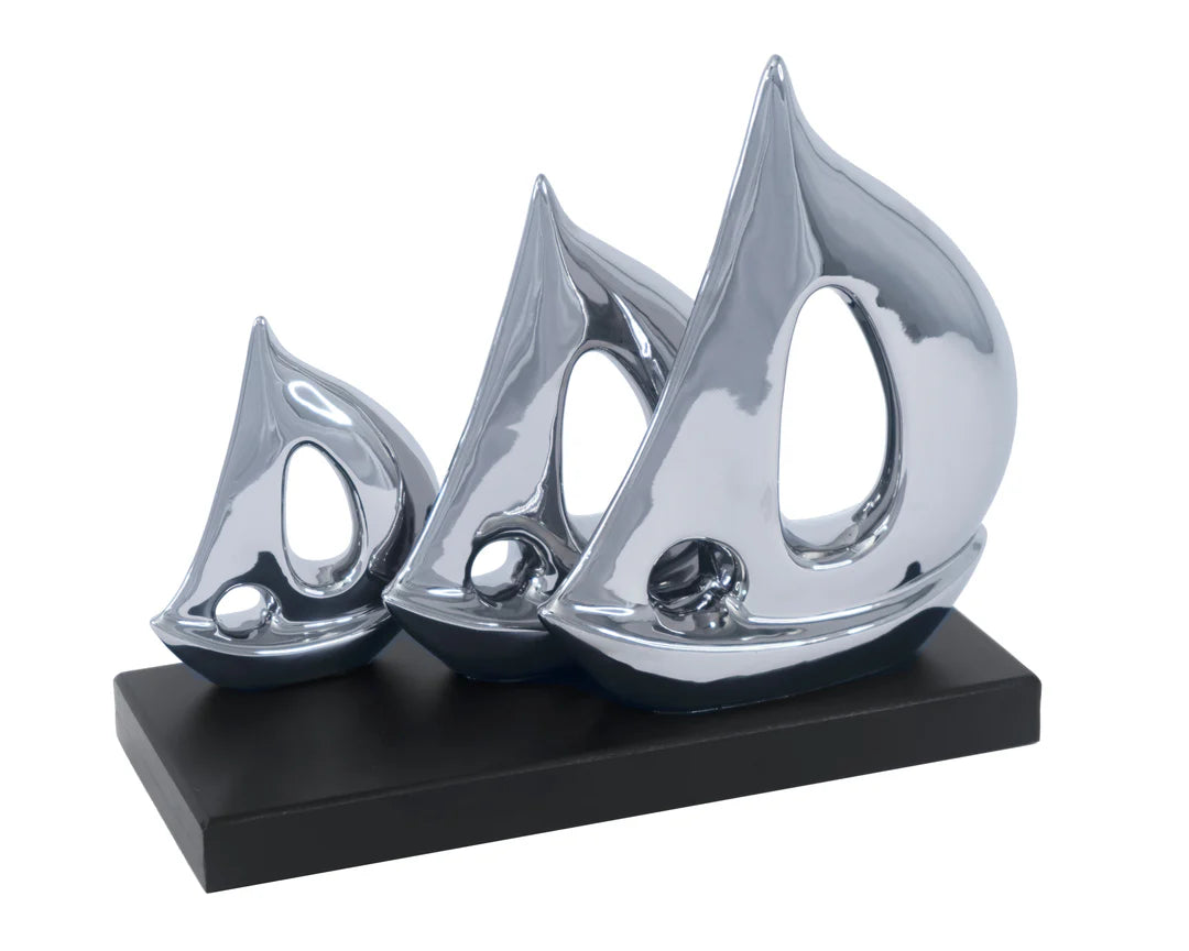 BOAT TABLETOP CERAMIC DECOR