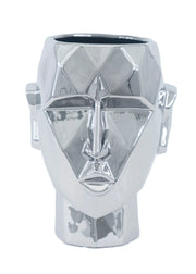 MODERN HEAD SCULPTURE.
