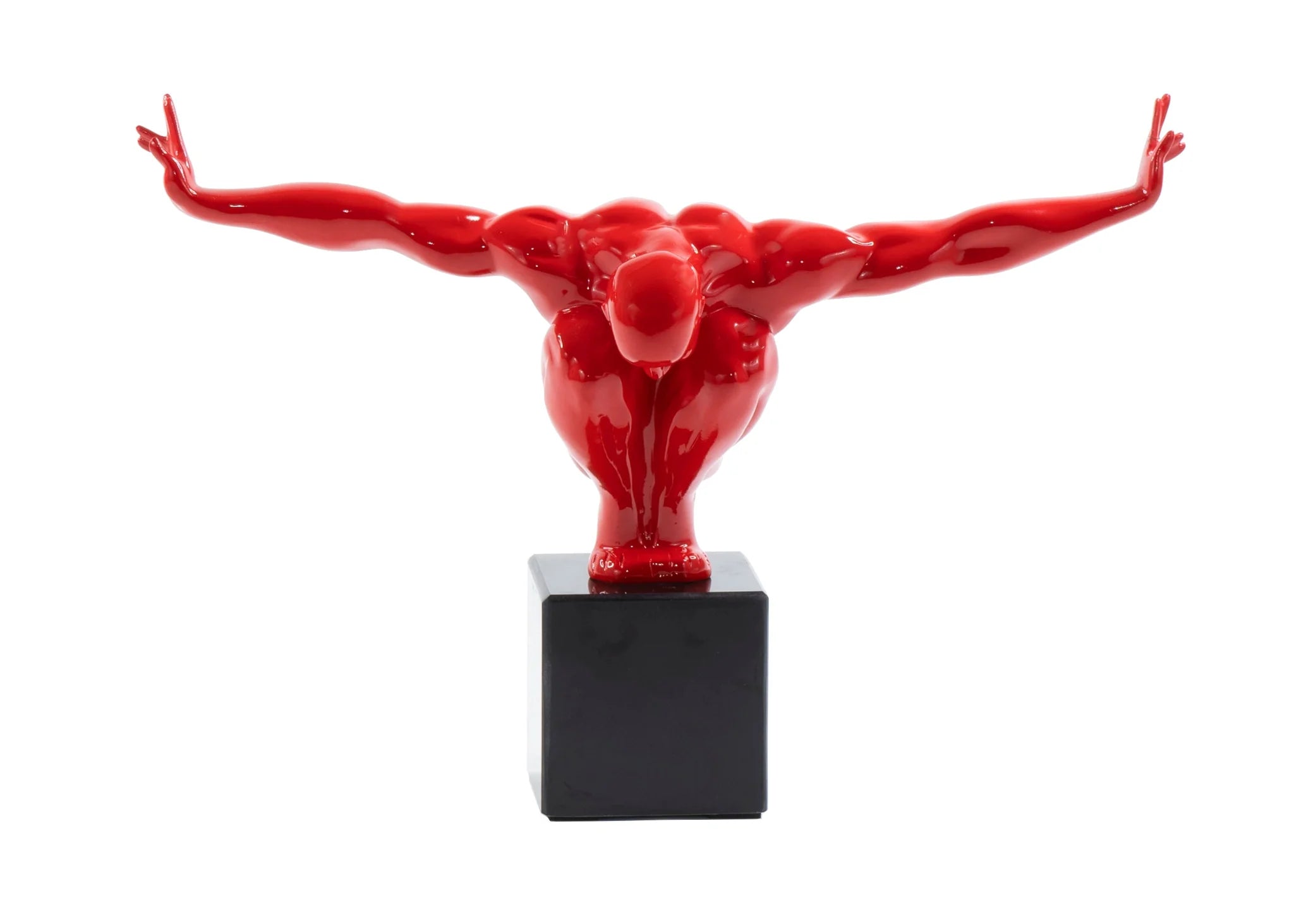 OUTSTRETCHED MAN SCULPTURE
