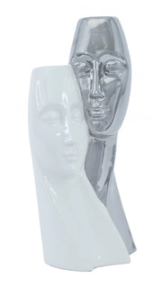 DOUBLE FACE CERAMIC SCULPTURE
