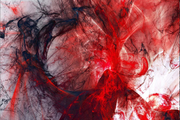 ABSTRACT RED