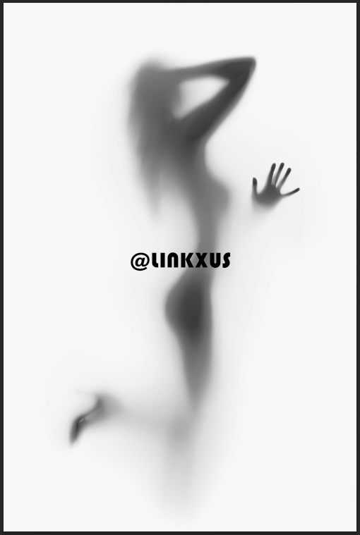 Woman Silhouette White and Black