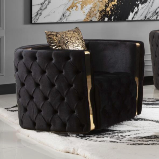 NAOMI LIVING ROOM BLACK