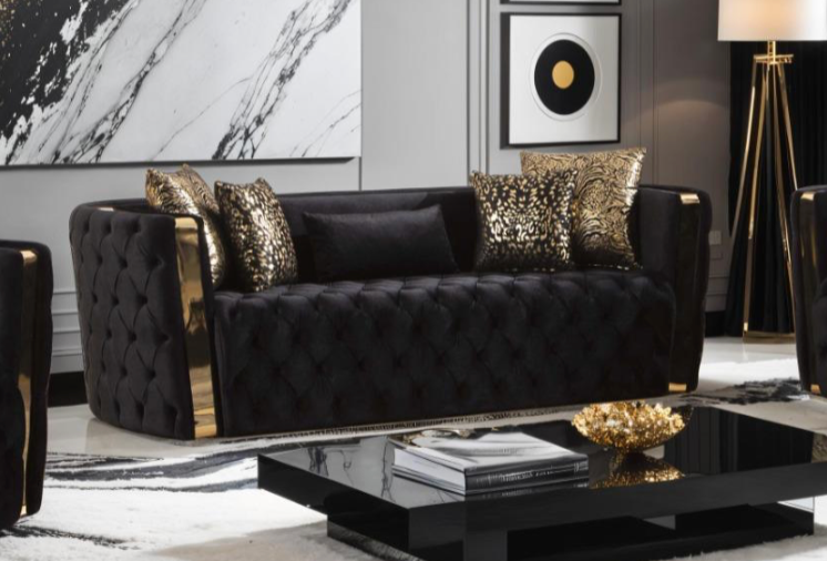 NAOMI LIVING ROOM BLACK