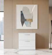 ALLEGRO WHITE NIGHTSTAND
