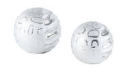 3pc Silver Tabletop Decor Set.