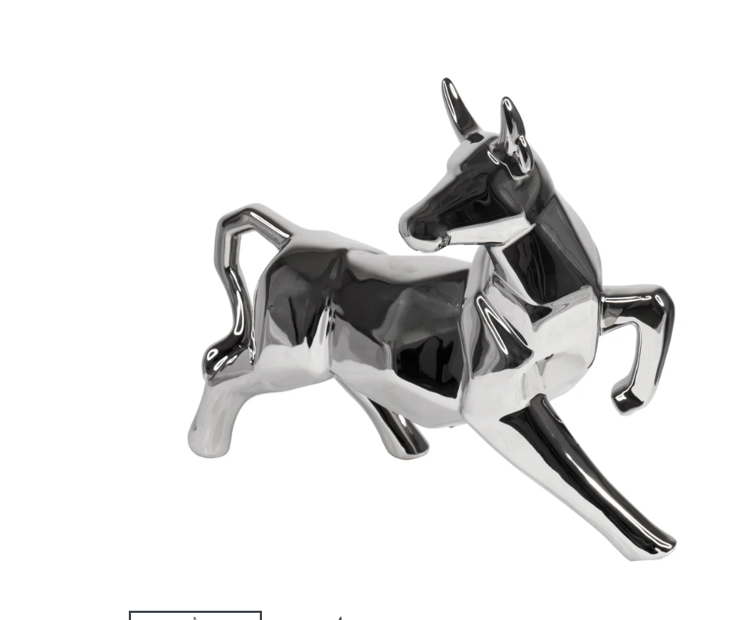 Bull Tabletop Sculpture