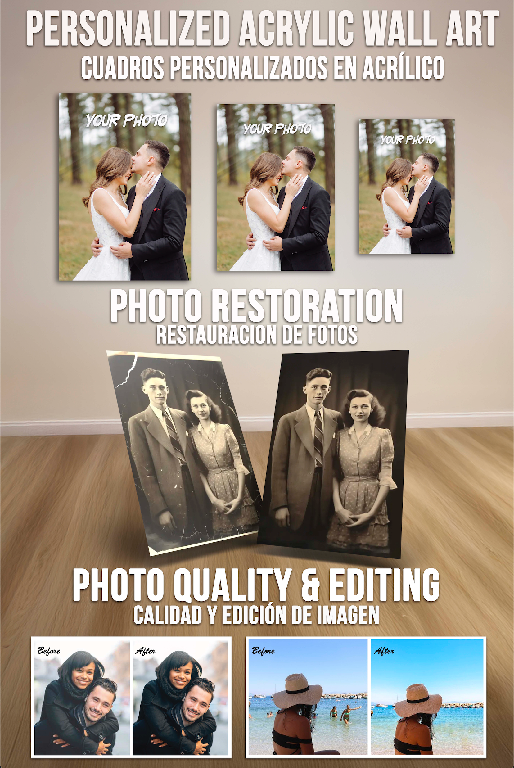 CUSTOM ACRYLIC WALL ART