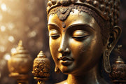 A GOLDEN BUDDHA