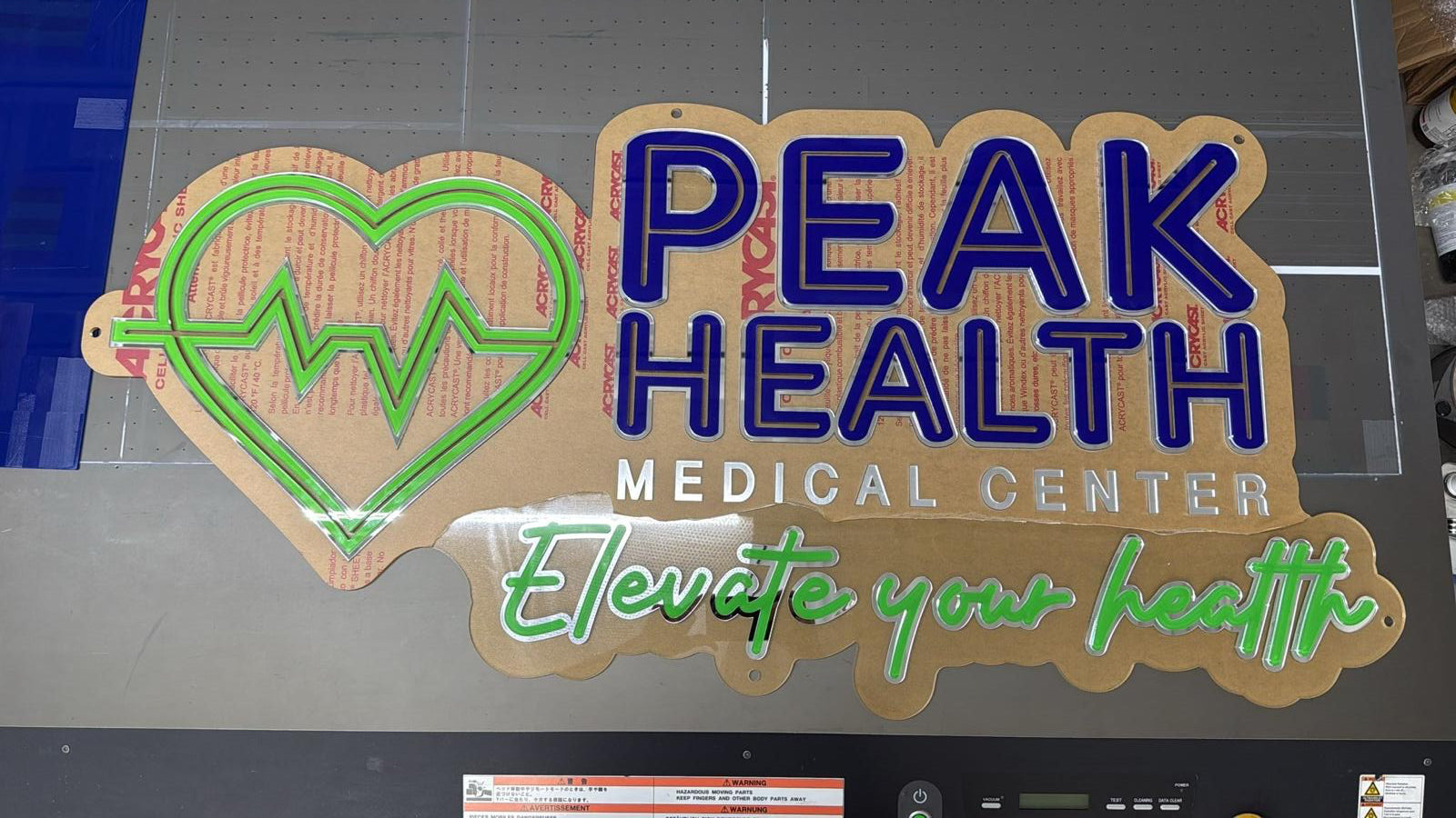 CUSTOM LED SIGN