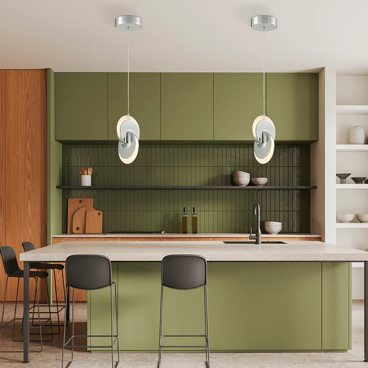 DEUTERIUM PENDANT // CHROME