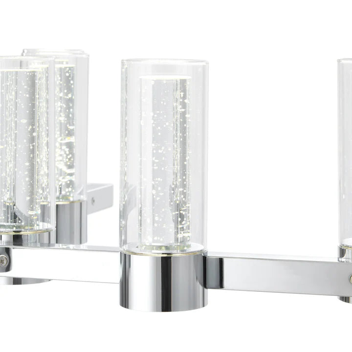 VICTORY 12 LIGHT CHANDELIER // CHROME