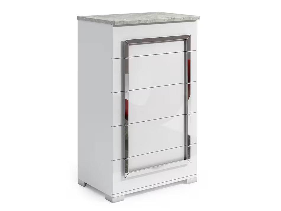 ZARA WHITE MARBLE CHEST