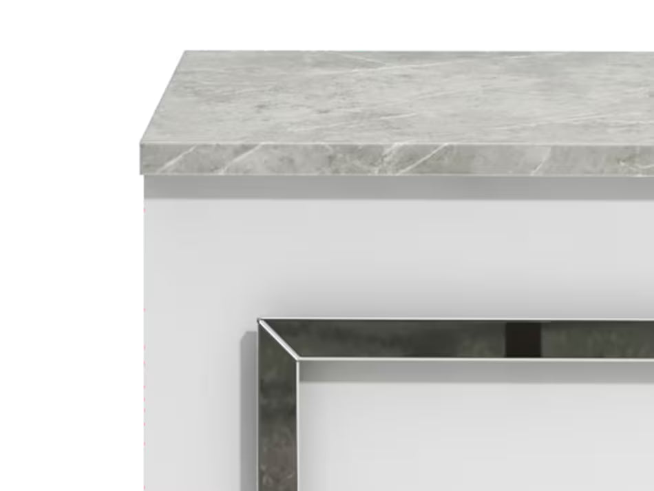 ZARA WHITE MARBLE CHEST