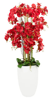 ORCHID ROUND FLOOR VASE ARRANGEMENT DECOR