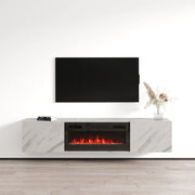 BAJA BL-EF FLOATING FIREPLACE TV STAND